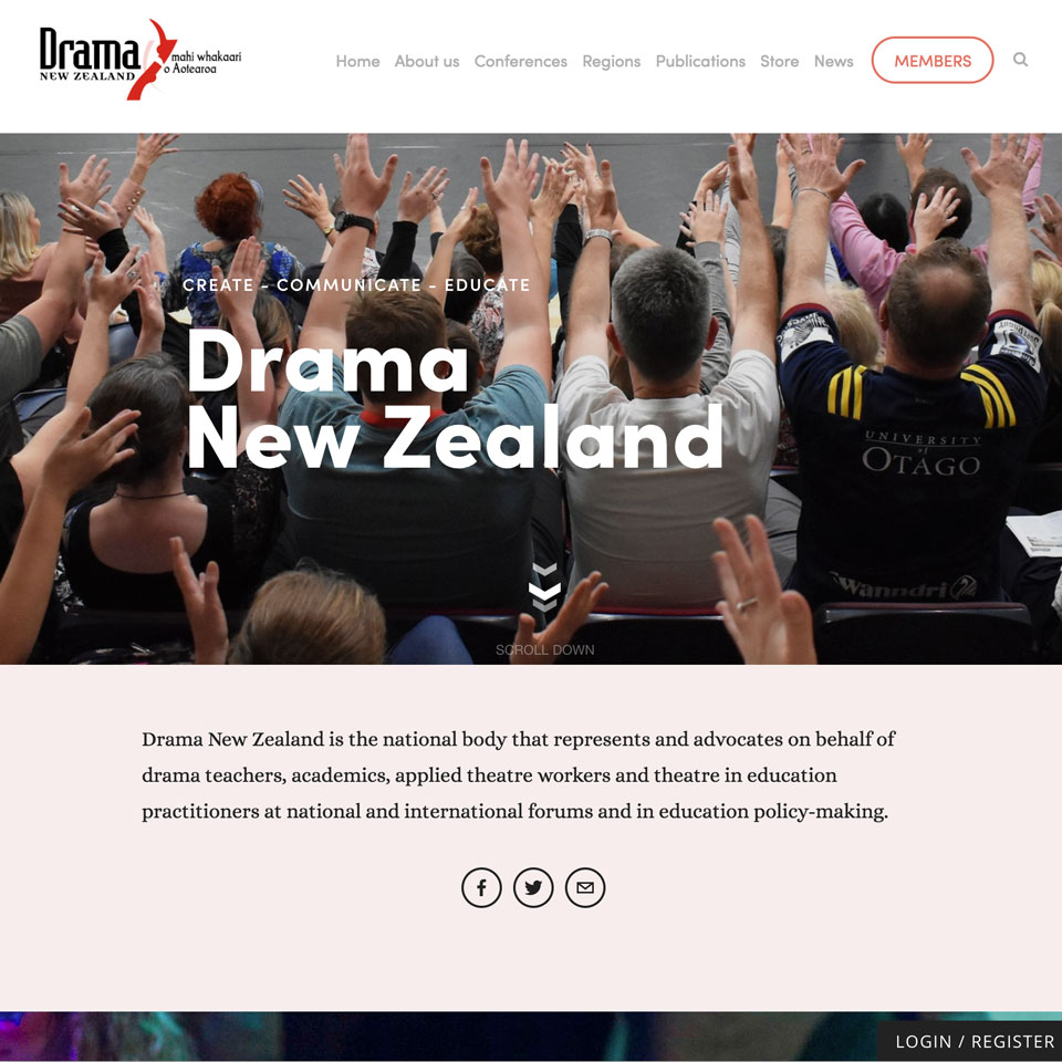 Drama NZ's Cover